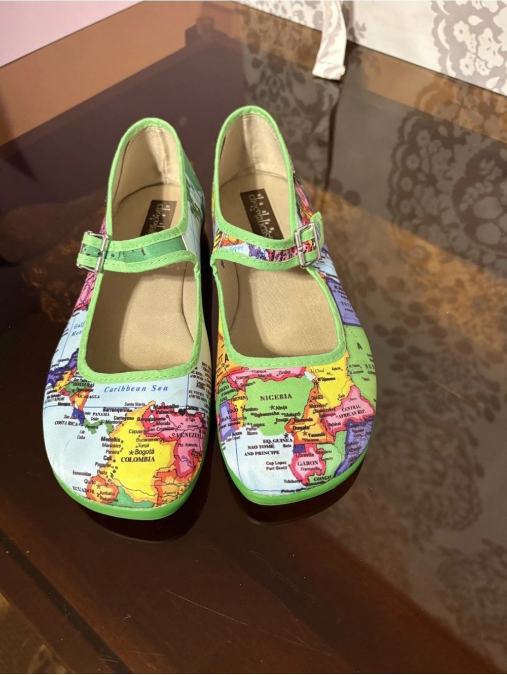 Hot Chocolate Design Bon Voyage Mary Janes With Adjustable Straps EU 36 / US 6